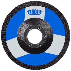DISCO FLAP CURV G120 TYROLIT 7"X22 ZIRCONIO