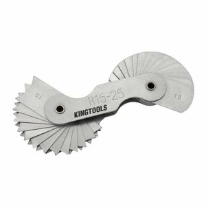 Calibre De Raio Côncavos E Convexos 1-6,5MM 600.000 Kingtools