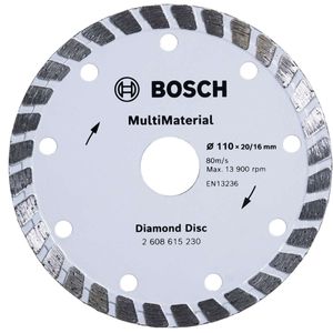 Disco Diamantado Turbo 110MM BOSCH