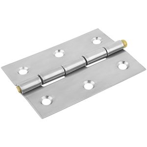 DOBRADIÇA INOX PINO SIMPLES 3.1/2" KALA 24 PEÇAS