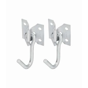 Gancho Rede 2pcs Sobrepor Zinc 911470 Kala