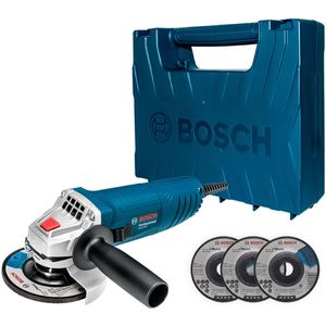 Esmerilhadeira Angular GWS850 com 3 Discos 4.1/2” 850W Bosch