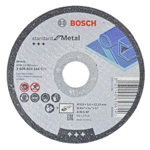 Disco Abrasivo de Corte e Desbaste 4.1/2"x2,5mm Grão 30 Bosch
