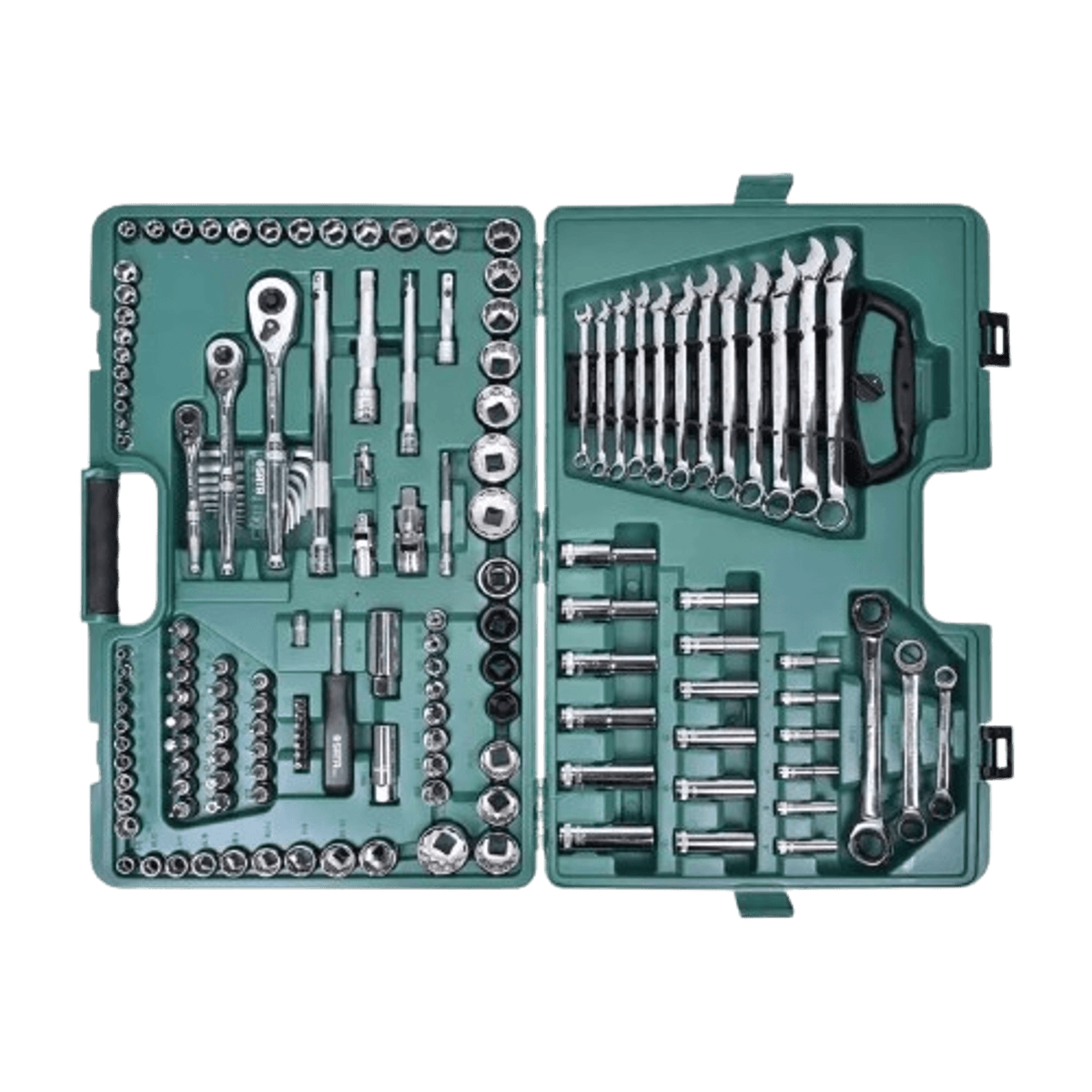 Kit de Ferramentas Manuais Profissional com 150 Peças Sata