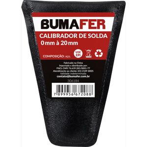 Calibrador de Solda 0 A 20mm Bumafer