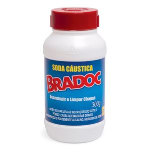 Soda Caustica Bradoc Granulado 300g Nobel do Brasil