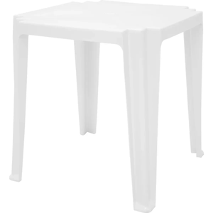 Mesa Quadrada Plástica Branca 695x695mm Tramontina