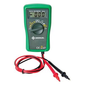 Multímetro Digital 10A 600V AC/DC CAT II Greenlee
