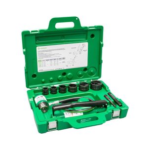Vazador de Chapa Hidráulico 1/2" - 2" 7306SB GreenLee