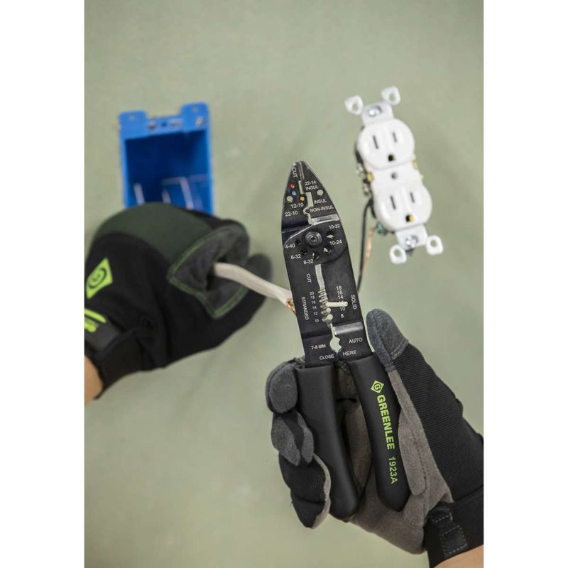 Alicate Decapador/Corte Crimp 1923A 10-22AWG Greenlee