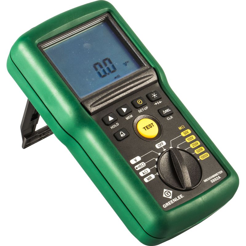 Megômetro Digital Portátil 1kV CAT IV 600V Greenlee