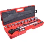 Jogo Soquetes Estriados 14 Peças Worker