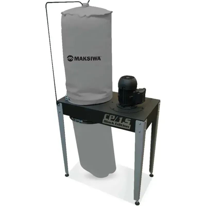 Coletor de Pó Com 1 Boca e 1 Reservatório CP/1.S Black Edition 70L Maksiwa