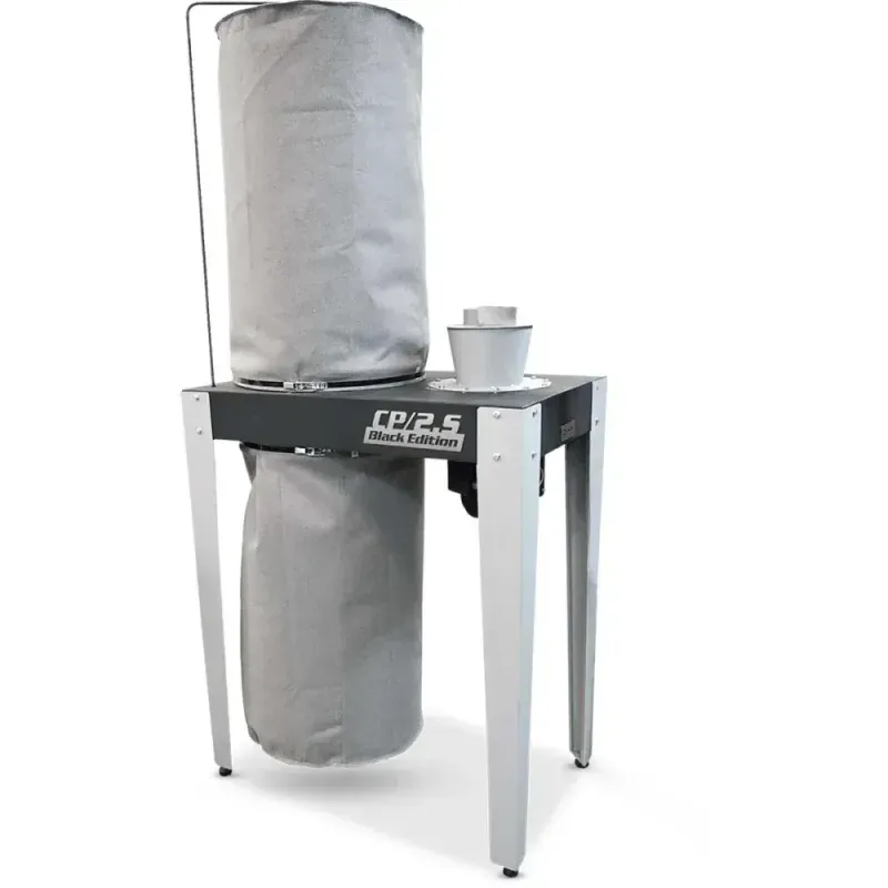 Coletor De Pó Com 2 Bocas E 1 Reservatório Black Edition CP/2.S Maksiwa