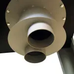 Coletor De Pó Com 2 Bocas E 1 Reservatório Black Edition CP/2.S Maksiwa