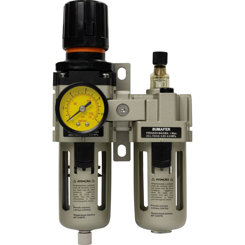 Regulador de Lubrificação AR 145 LBF/Pol 1/4 Bumafer