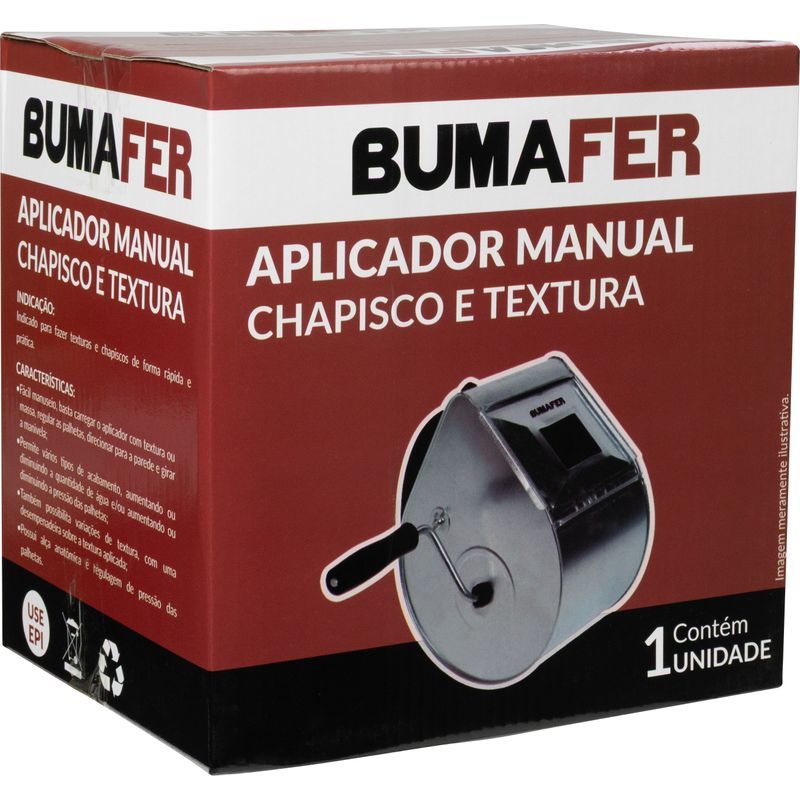 Aplicador Manual Chapisco Textura Bumafer