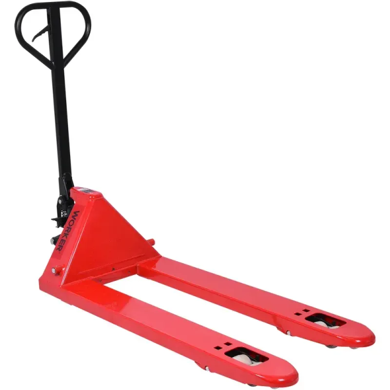 Paleteira Hidráulica Manual Roda Dupla 2T 550mm Worker