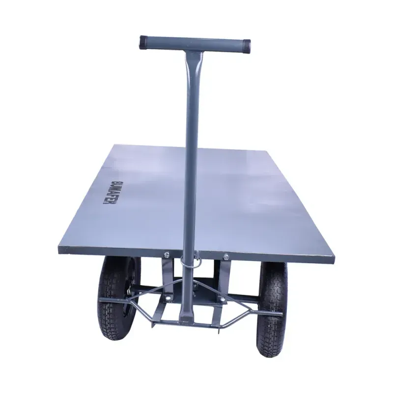 Carrinho Plataforma Aço Metálico 600Kg Bumafer