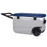 Caixa Térmica Ecocool Cinza com Rodas 85L Igloo