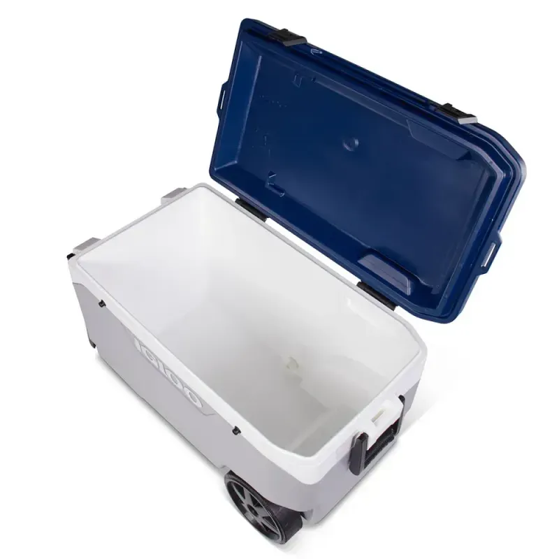 Caixa Térmica Ecocool Cinza com Rodas 85L Igloo