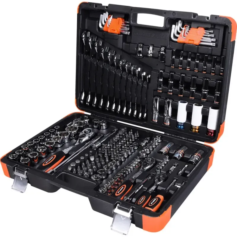 Jogo de Soquetes e Bits Master 178 Peças Robust