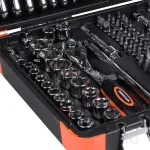Jogo de Soquetes e Bits Master 178 Peças Robust