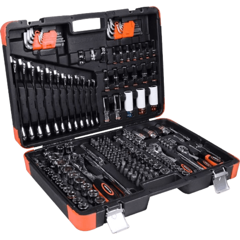 Jogo de Soquetes e Bits Master 178 Peças Robust