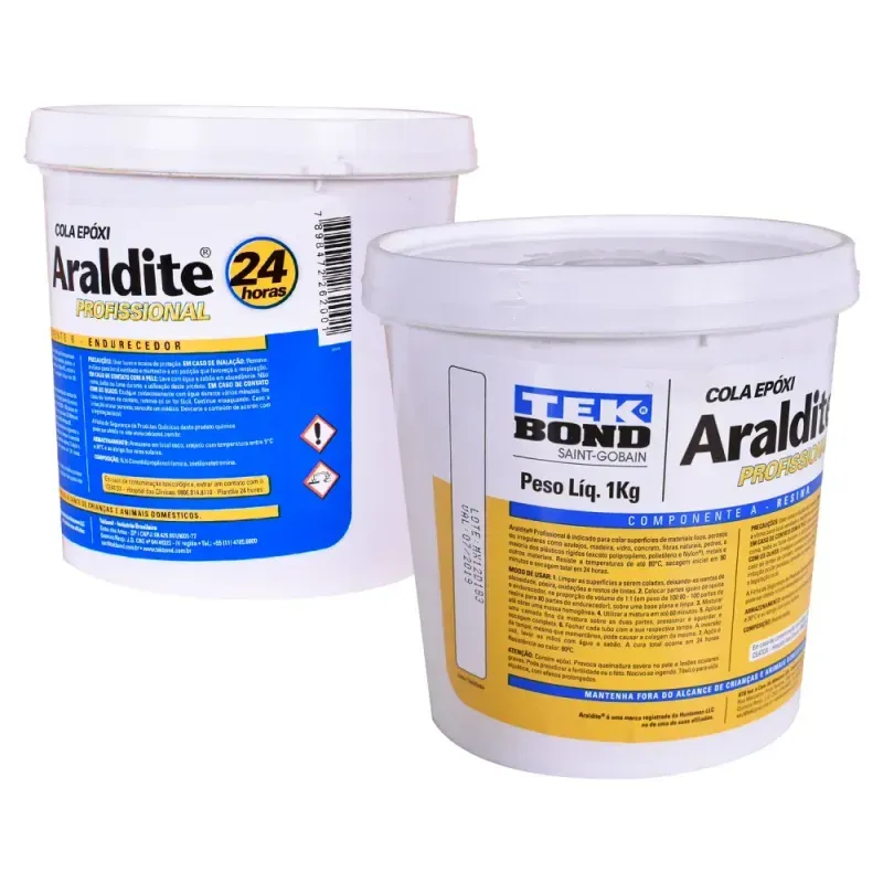 Adesivo Epóxi Araldite Profissional 1,8kg Tekbond