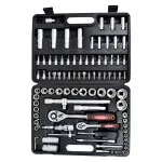 Jogo de Soquetes Sextavado com Catraca 94 Peças Bumafer