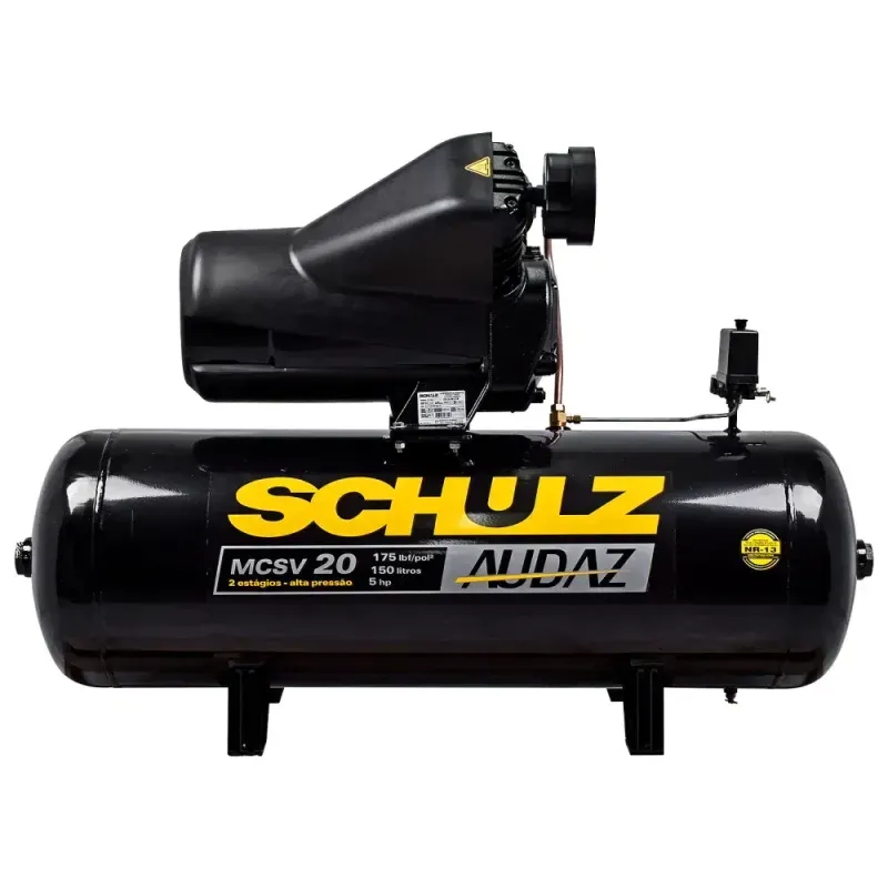 Compressor de Ar MCSV 20/150 220/380V Schulz
