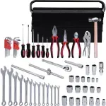 Caixa de Ferramentas Sanfonada 68 Peças Cr-V Bumafer