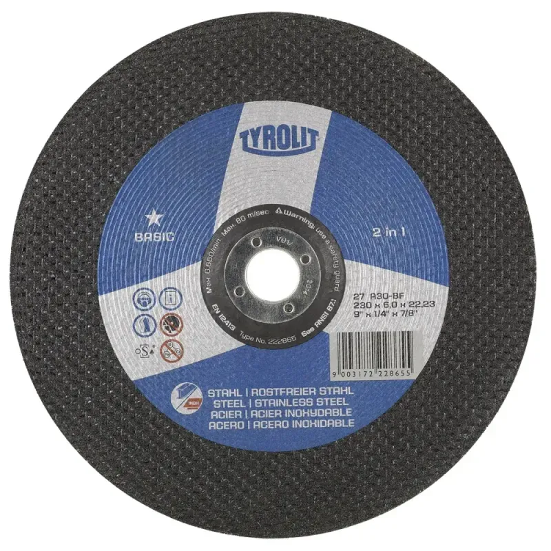 Disco de Desbaste 7"x7/8" Basic Tyrolit