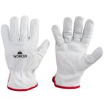 Luva Vaqueta Modelo Petroleira Tamanho 10 GG Worker