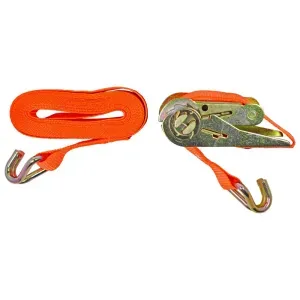 Jogo Cinta e Catraca para Amarração de Cargas 25mm 4,6m Worker