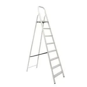 Escada Residencial 8 Degraus Alumínio Maestro