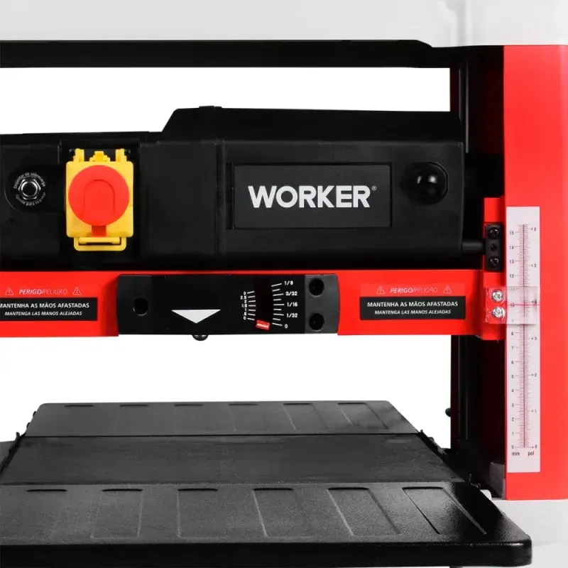 Plaina Desengrossadeira IP20 13" 1500W 8500rpm Worker