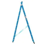 Escada de Fibra Extensiva Tipo Tesoura 2,5 x 4,4m Worker