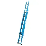 Escada de Fibra Extensiva Tipo Tesoura 2,5 x 4,4m Worker