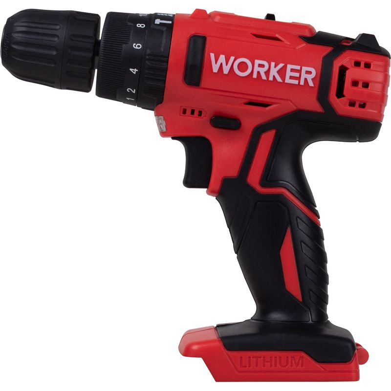 Parafusadeira 18V Impacto 1 Bat 13PCS Worker