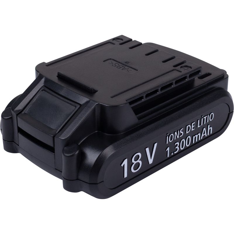 Parafusadeira 18V Impacto 1 Bat 13PCS Worker