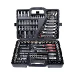 Jogo de Soquetes Sextavados e Bits 120 Peças Bumafer
