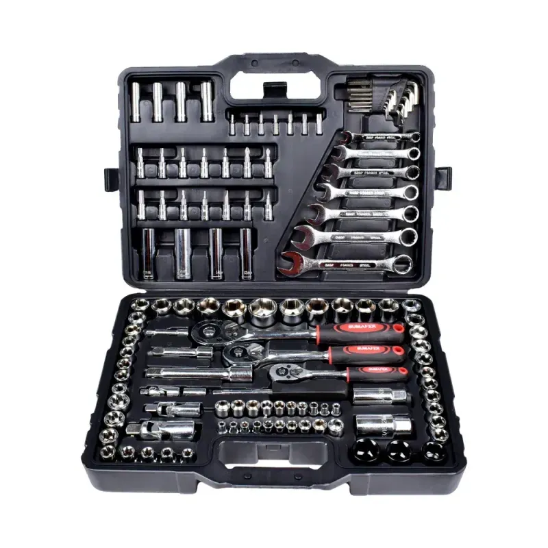 Jogo de Soquetes Sextavados e Bits 120 Peças Bumafer