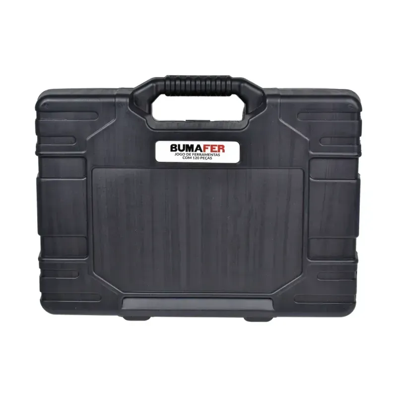 Jogo de Soquetes Sextavados e Bits 120 Peças Bumafer