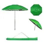 Guarda Sol Alumínio Escovado 2,35m Cores Diversas Kala