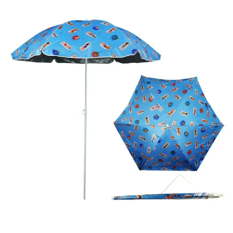 Guarda Sol 1,80m Cores Sortidas Kala