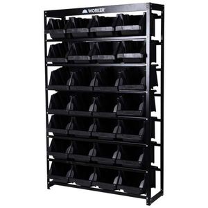 Estante Metálica Nr 7 Capacidade 28 Gavetas Worker