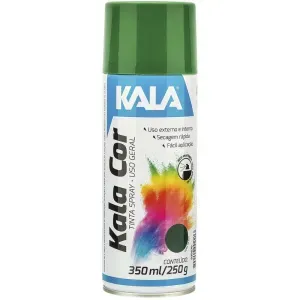 Tinta Spray Uso Geral Verde Escuro 350ml Kala