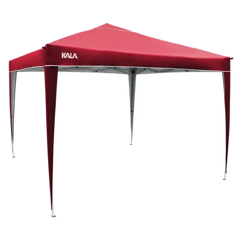 Gazebo Dobrável 3x3m Vermelho Kala