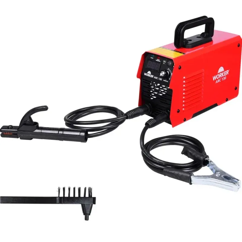 Inversora de Solda TIG ARC130A com Porta Eletrodo Bivolt Worker